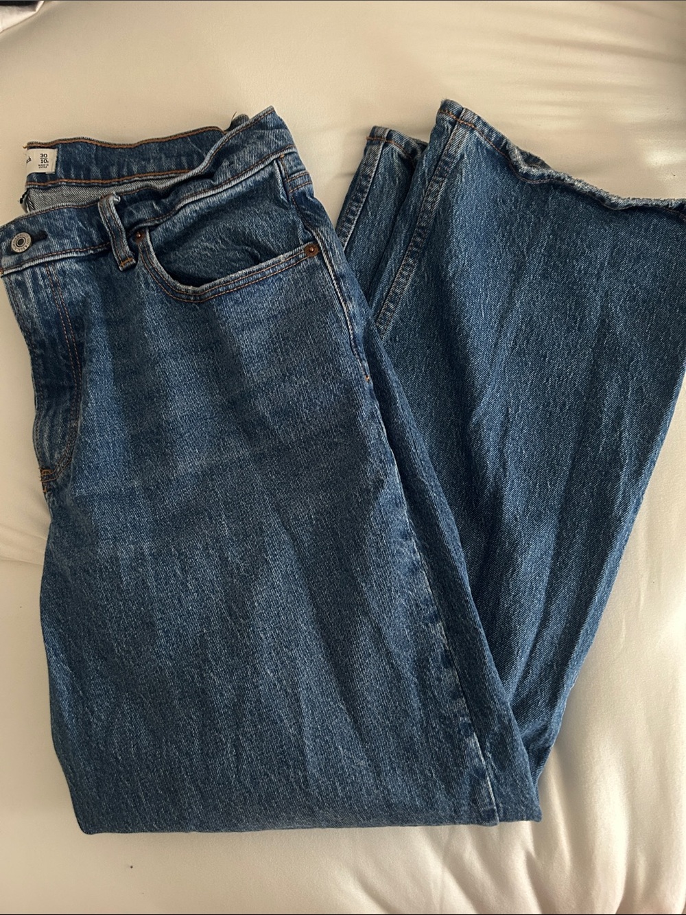 Abercrombie & Fitch Curve love Baggy Low Rise jeans Short